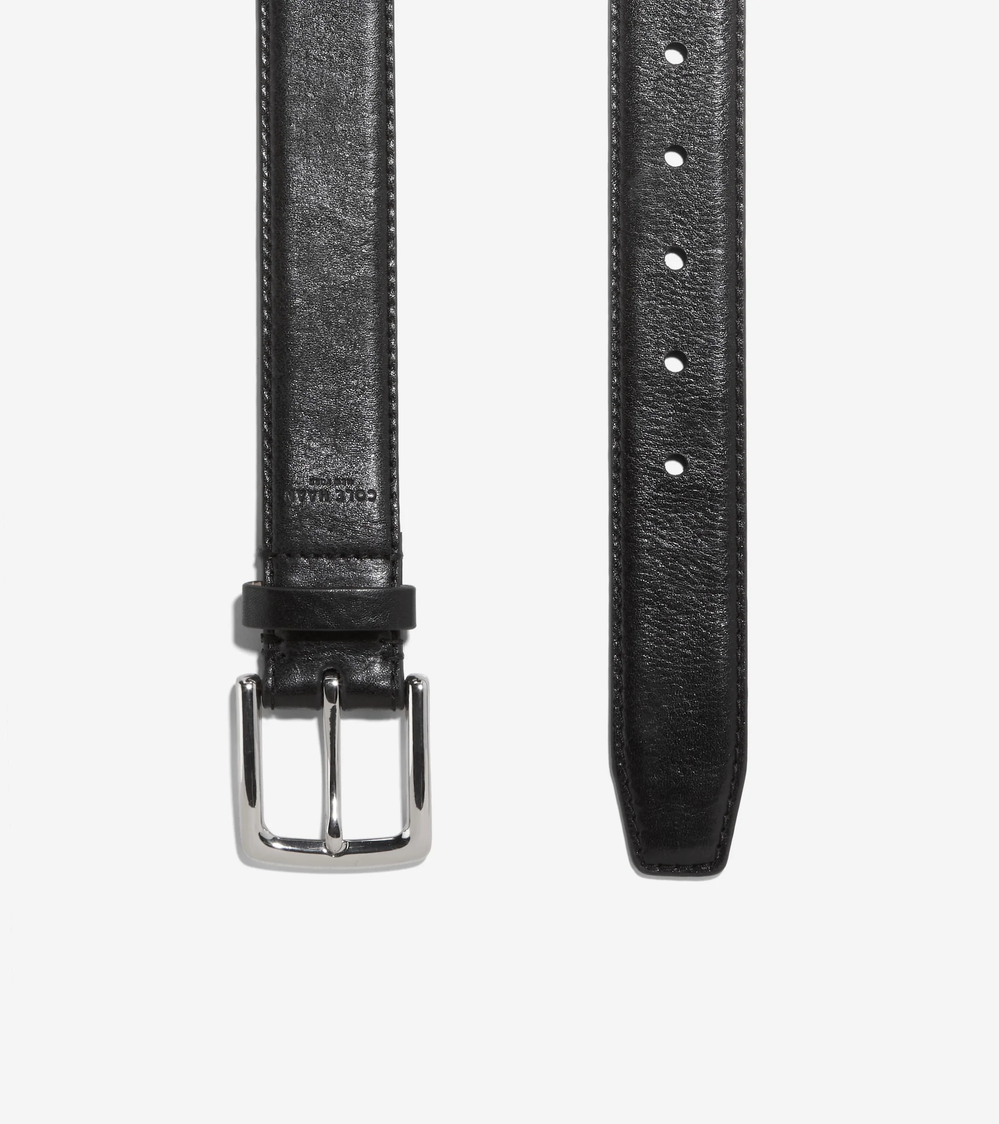 Men's 35MM Double Edge Stitch Detail Belt - Image 2