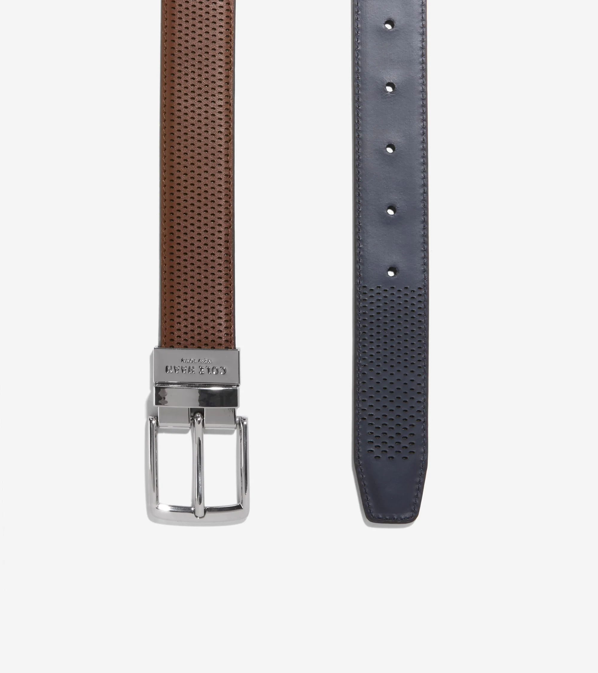 Men's 32MM Reversible Perforated Belt - Image 2