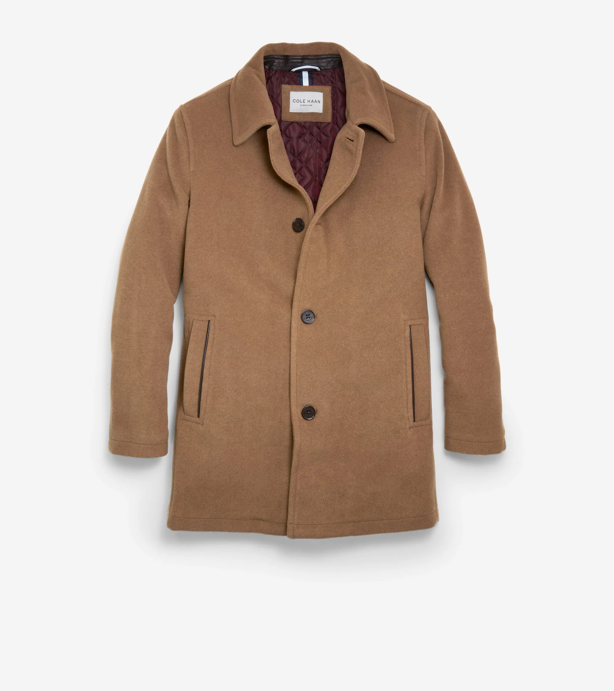 Men's Wool-Blend Car Coat - Image 2