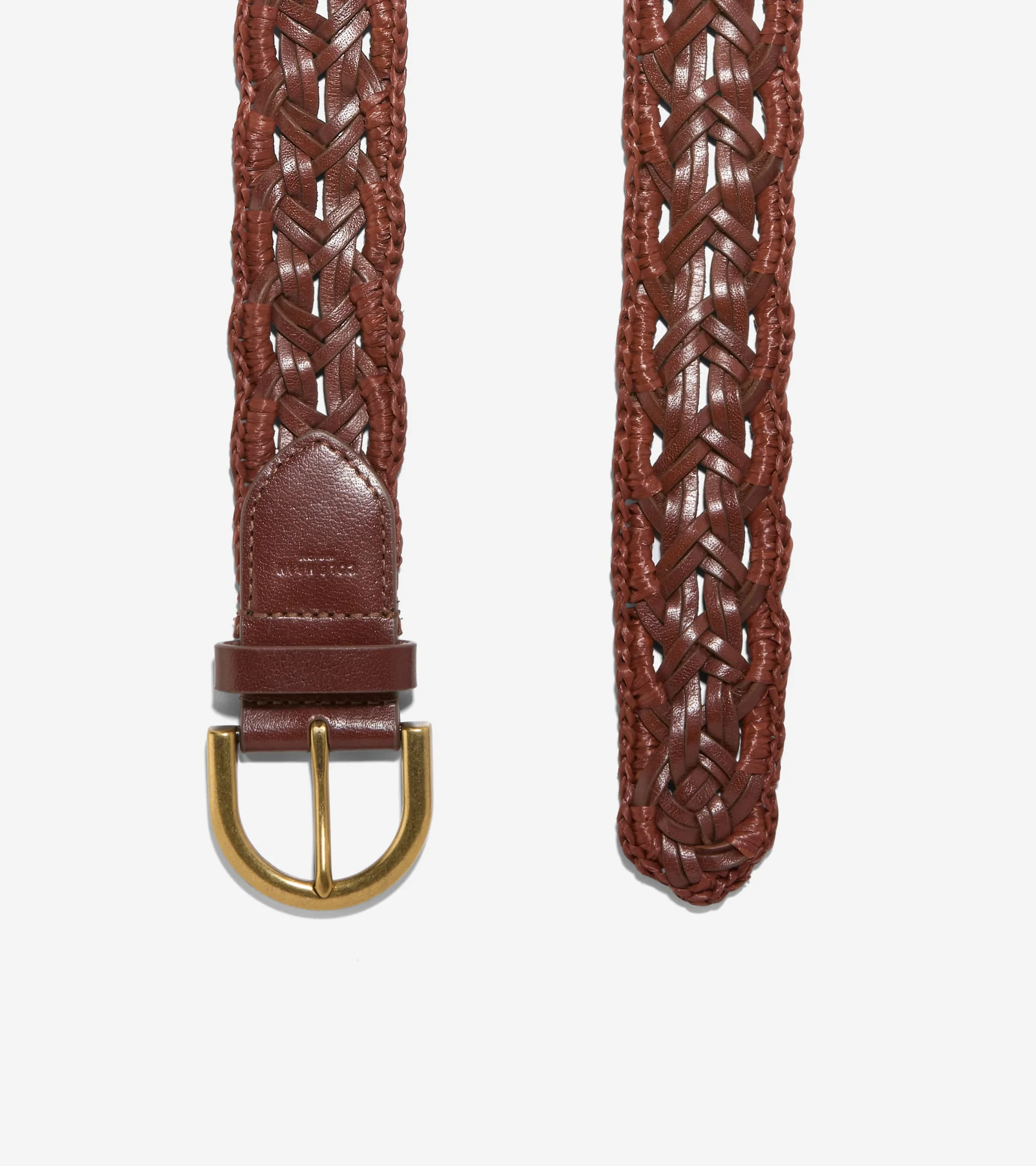 Women's 40MM Raffia Edge Braid Belt - Image 2