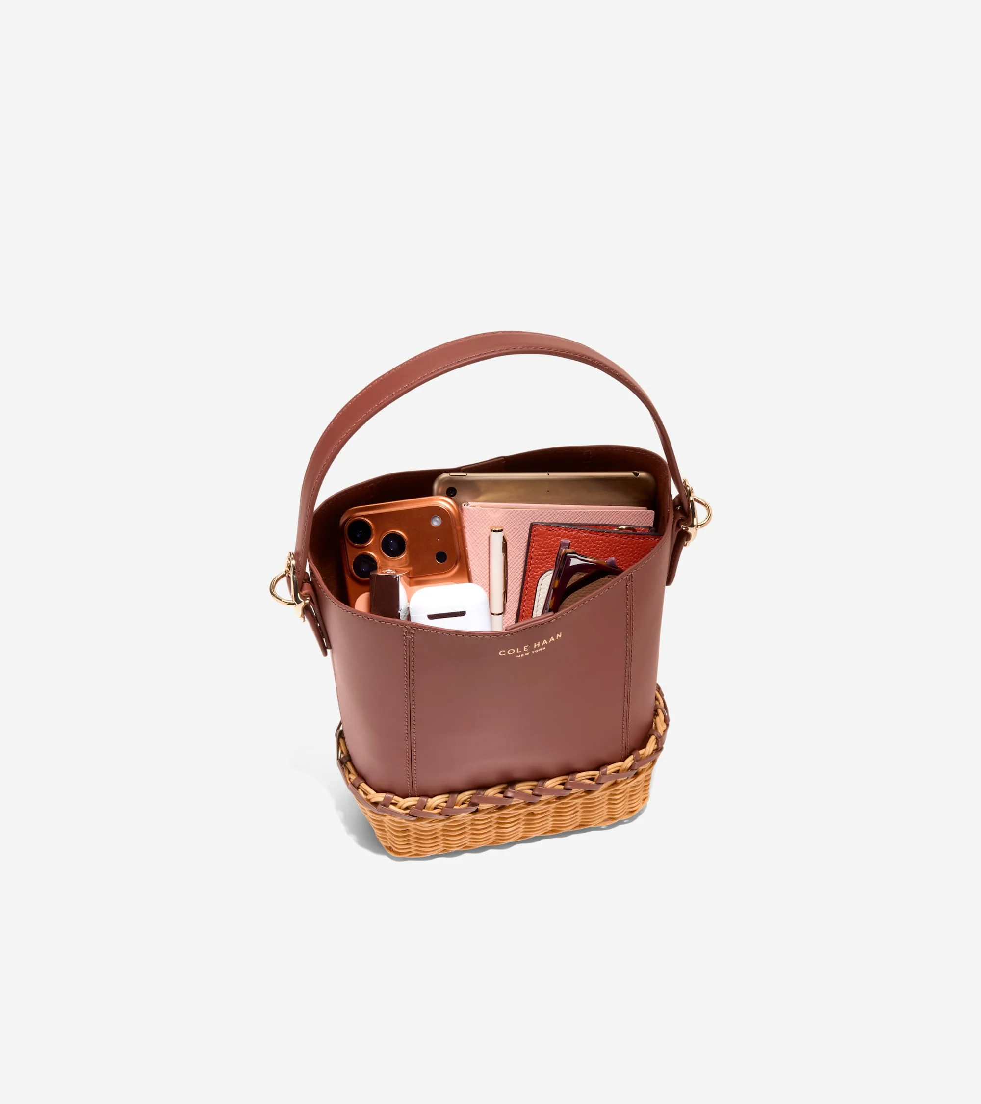 Women's Alexandria Small Bucket Crossbody Bag - Image 3