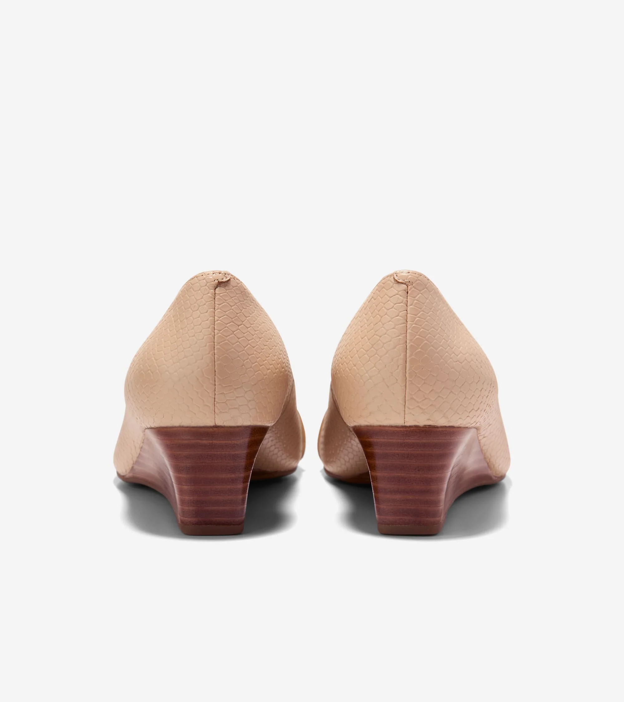 Women's Go-To Malta Peep Toe Bow Wedges - Image 3