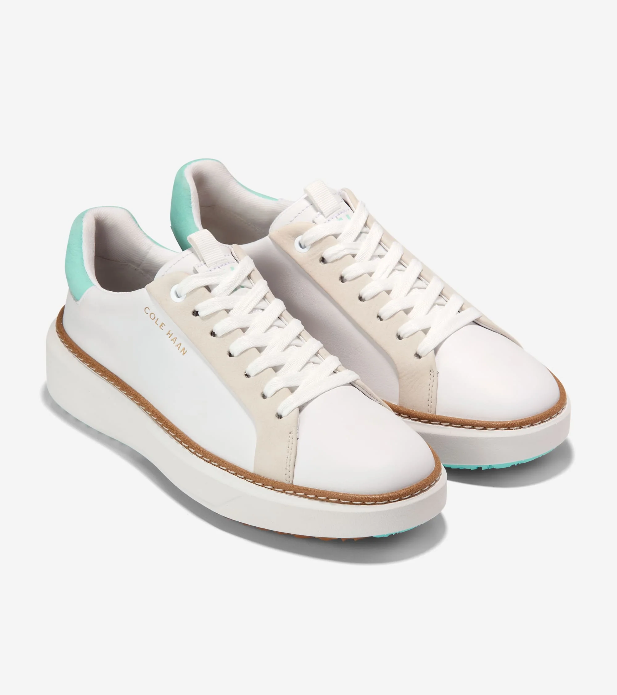 Women's GrandPrø Topspin Waterproof Golf Shoes - Image 5