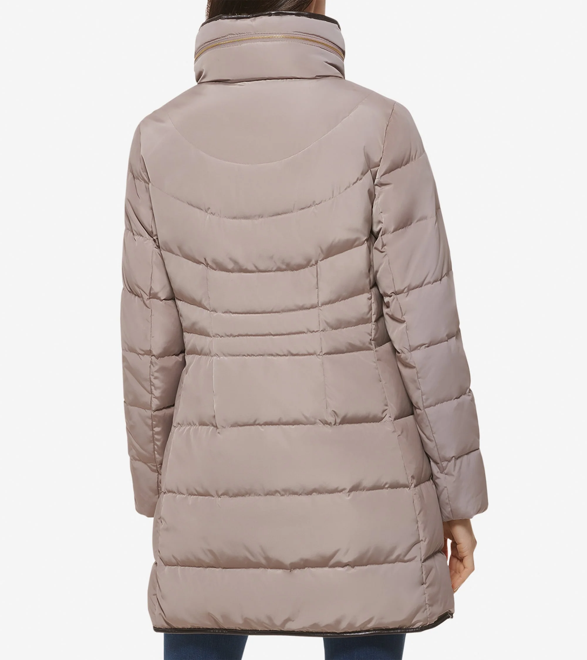 Women's Hidden-Hood Puffer Coat - Image 2