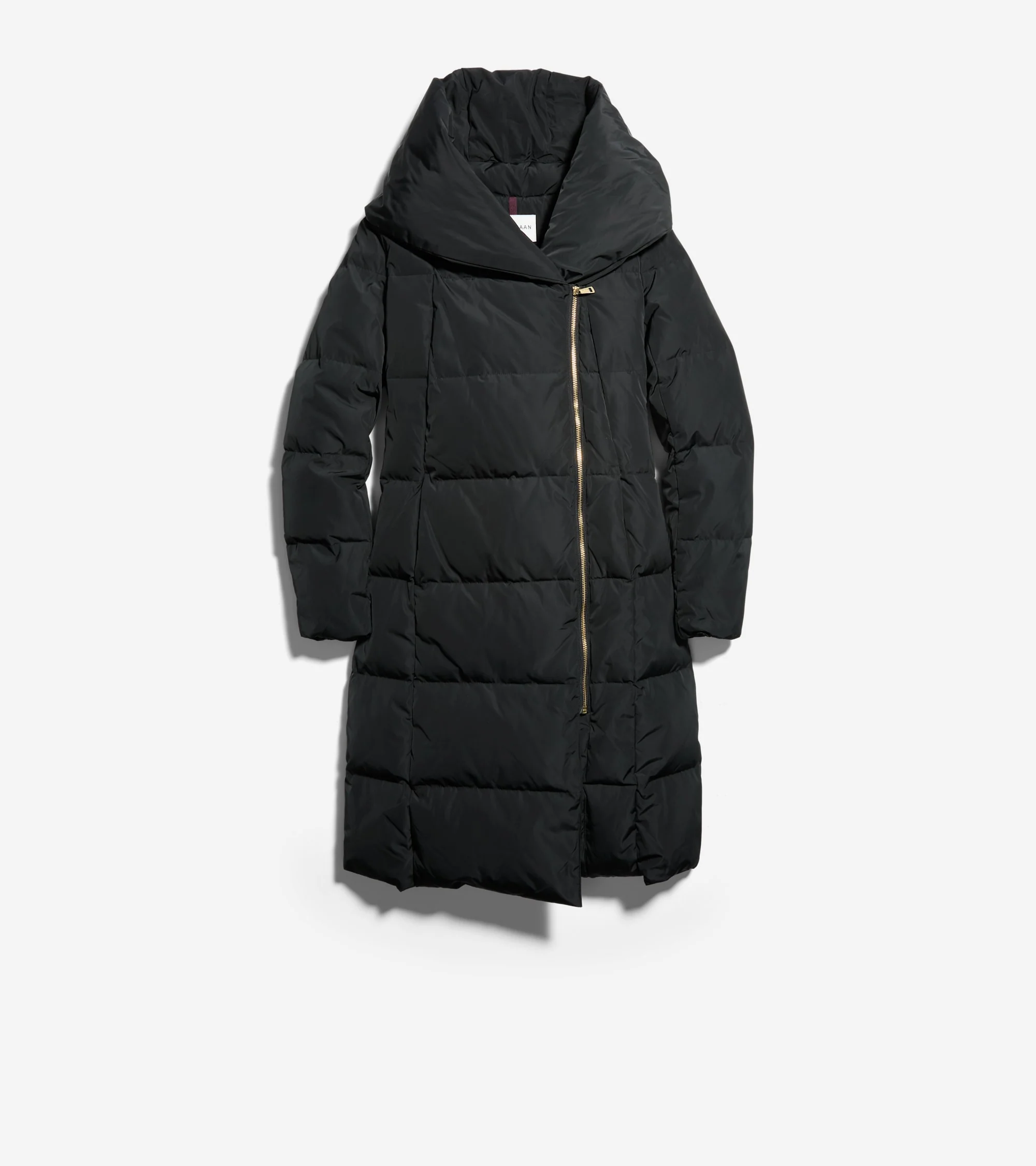 Women's Signature Asymmetrical Collar Convertible Coat 40in - Image 2