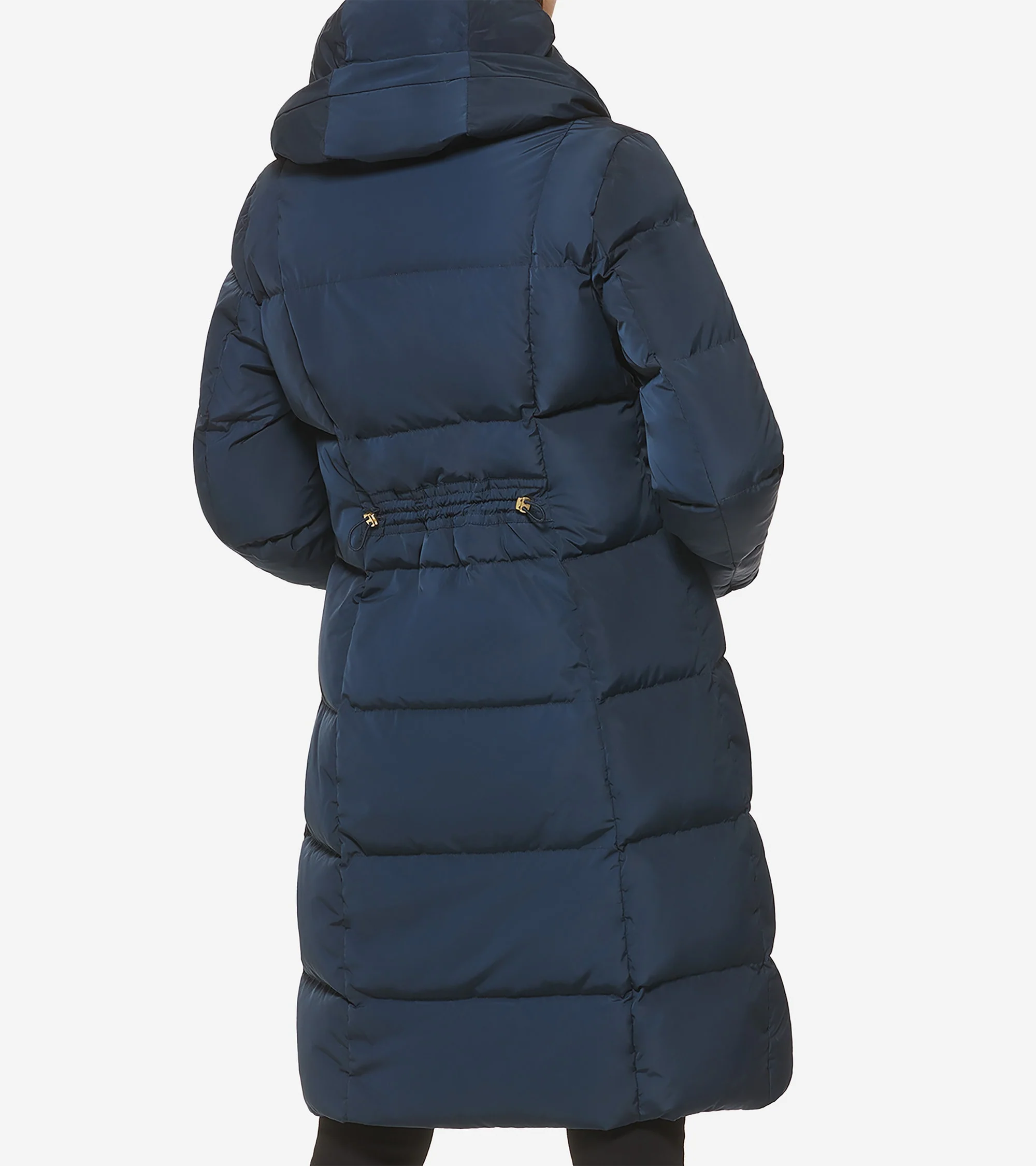 Women's Signature Asymmetrical Collar Convertible Coat 40in - Image 3